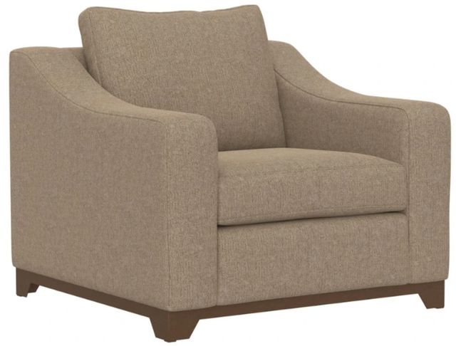 International Furniture Direct Natural Parota Brown Chair-0
