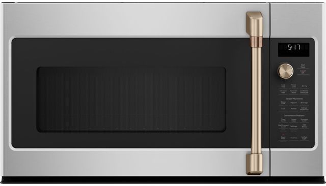 Cafe 30" 1.7 Cu. Ft. Stainless Steel Over the Range Microwave-3
