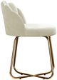 HH2 Home Catalina Beige Vanity Stool-5