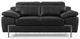 VIG Furniture Divani Casa Grange 3-Piece Black Sofa Set-3