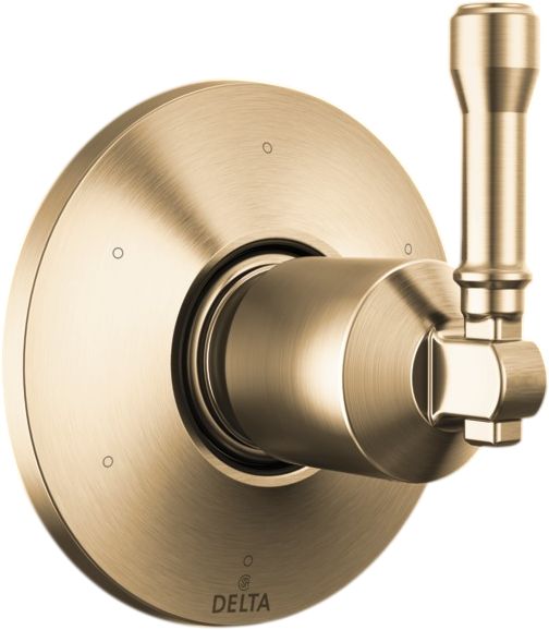 Delta Broderick® Lumicoat® Champagne Bronze 6-Setting Diverter Trim-0