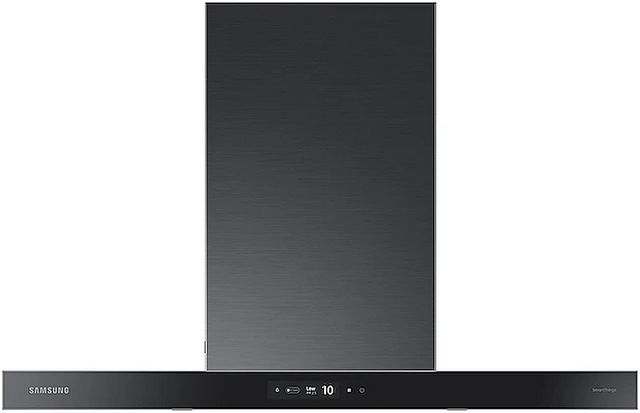 Samsung Bespoke 7 Series 30" Charcoal Black Wall Mounted Range Hood-0