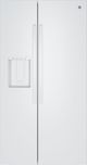 GE® 36" 23.6 Cu. Ft. White Counter Depth Side-By-Side Refrigerator with Extra Tall Dispenser and In-Door Icemaker-0