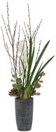 Uttermost® Eterna Orchid Aged Charcoal Centerpiece-3