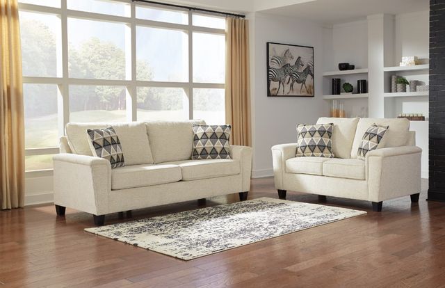 Signature Design by Ashley® Abinger 2-Piece Natural Living Room Set-3