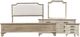 Vintage Furniture Reba 4-Piece Queen Panel Bed Set-0