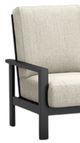 Homecrest™ Outdoor Living Customizable Elements Cushion Aluminum/Fabric Outdoor High Back Loveseat-1