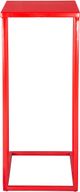 Zuo® Modern Atom Red Side Table-3