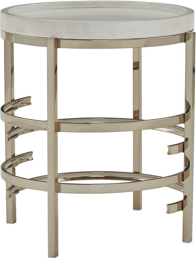 Signature Design by Ashley® Montiflyn 3-Piece White/Gold Living Room Tables Set-2