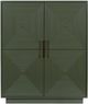 Signature Design by Ashley® Geirwood Dark Green Accent Cabinet-1