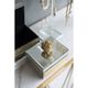 A & B Home Gold/Silver 6" Decorative Box-1