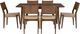 Powell® Cosgrove 7-Piece Brown/Natural Dining Set-3