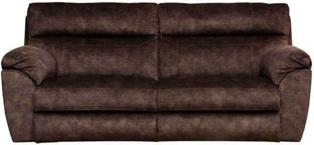 Catnapper® Sedona Mocha Power Lay Flat Reclining Sofa-0