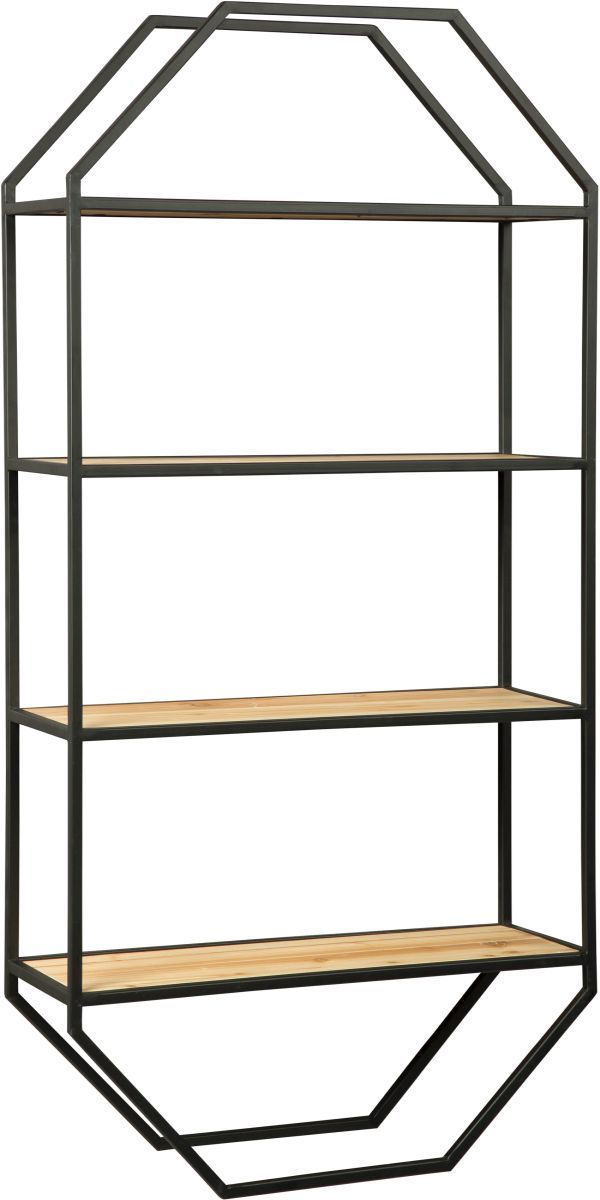 Signature Design by Ashley® Elea Black/Natural Wall Shelf-0