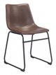 Zuo® Smart Vintage Espresso Dining Chair-0