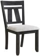 Crown Mark Maribelle Wheat Charcoal Side Chair-0
