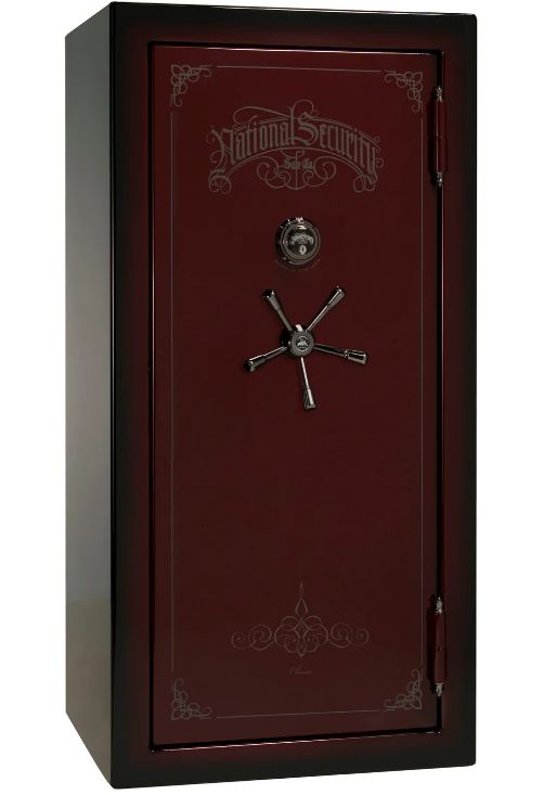 Liberty Safe Classic Plus Burgundy 25 Mechanical Gun Safe-0
