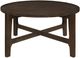 Coaster® Cota Dark Brown Round Coffee Table-1