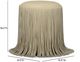 TOV Furniture Shag Me Tan Ottoman-2
