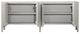 Dovetail Furniture Maiya Gray Sideboard-4