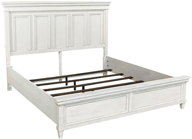 aspenhome® Caraway Aged Ivory King Panel Bed-1