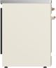 Ilve® Majestic III 30" Antique White Pro Style Induction Range with Triple Glass Door and Copper Trim-4