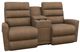 La-Z-Boy® Liam Chestnut Power Wall Reclining Loveseat with Console, Headrest, and Lumbar-0