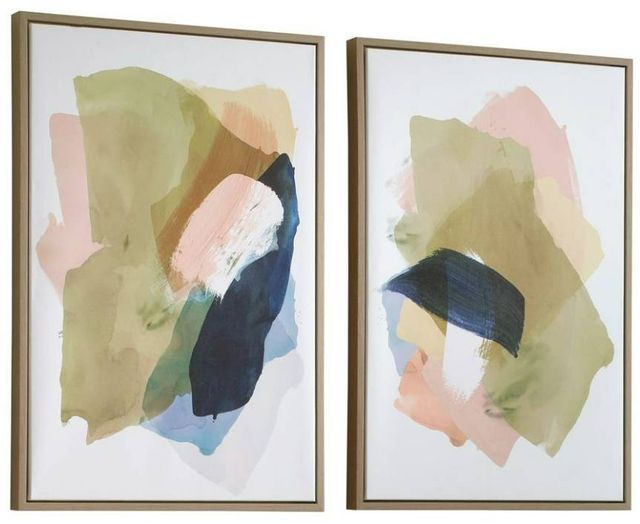 Uttermost® Abstract Afternoon 2-Piece Framed Canvas Set-3