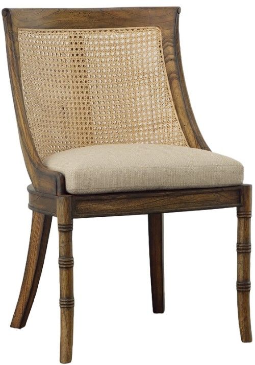 Furniture Classics Beige/Brown Dining Side Chair-0