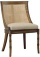 Furniture Classics Beige/Brown Dining Side Chair-0