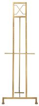 A & B Home Jayme Gold Small Iron Floor Easel-1