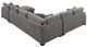 Emerald Home Repose 3-Piece Dark Gray Right-Arm Facing Sectional and Chaise-3