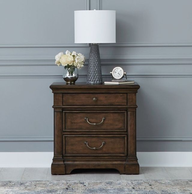 Liberty Furniture Arden Road Satin Cherry Nightstand-1