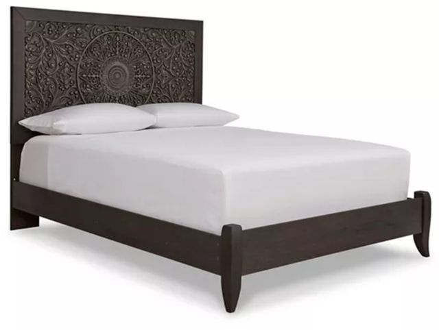Signature Design by Ashley® Paxberry 5-Piece Black King Panel Bed Set-1