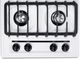 Summit® 24" White Gas Cooktop-3