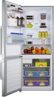 Summit® 28" 13.8 Cu. Ft. Stainless Steel Counter Depth Bottom Freezer Refrigerator-2