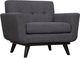 TOV Furniture James Grey Linen Chair-0