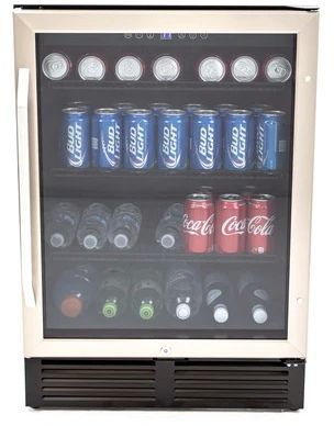 Avanti® 5.0 Cu. Ft. Stainless Steel Beverage Center-4