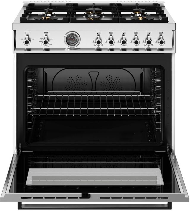 Bertazzoni Professional Series 36" Bianco Pro Style Gas Range-1