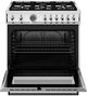 Bertazzoni Professional Series 36" Bianco Pro Style Gas Range-1
