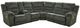 Signature Design by Ashley® Nettington 3-Piece Power Reclining Sectional with Console-0