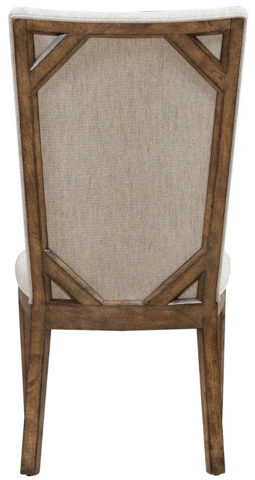 Liberty Furniture Carolina Park Amber Brown/Cream Dining Side Chair-4