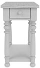 Riverside Furniture Winston Aged Cotton Chairside Table-2