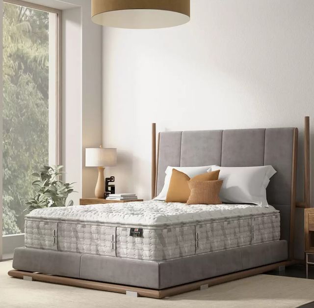 King Koil® Intimate Alton 15.25" Wrapped Coil Plush Tight Top Twin Mattress-1