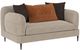 Coaster® Jade Latte Upholstered Sculpted Track Arm Loveseat-0