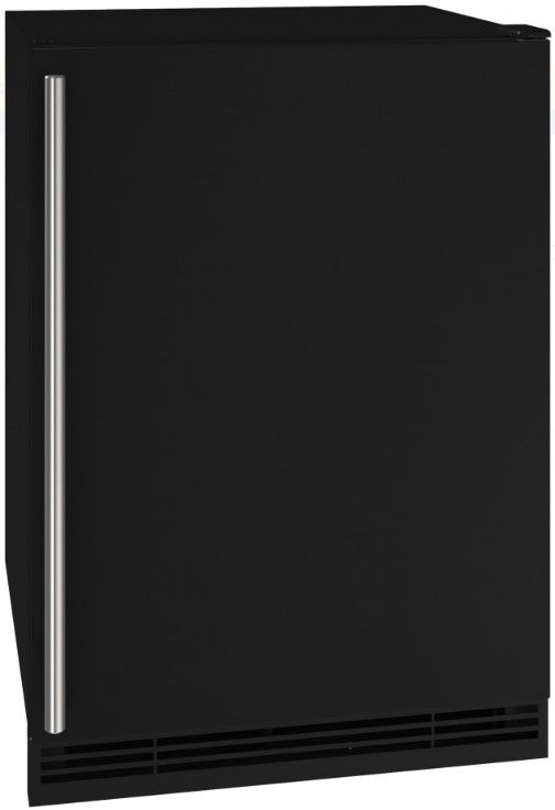 U-Line® Black 21" Built-In Compact Refrigerator-0