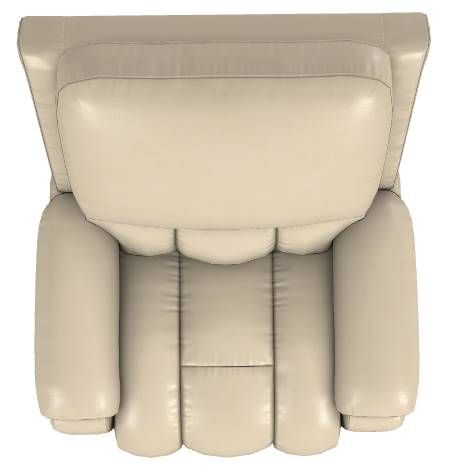 La-Z-Boy® Greyson Ice Leather Power Rocking Recliner with Headrest and Lumbar-4