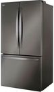 LG 36" 27 Cu. Ft. FingerPrint Resistant Black Stainless Steel Counter Depth French Door Refrigerator with Internal Water Dispenser-3