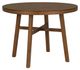 Crown Mark Blanche Brown Dining Table-0