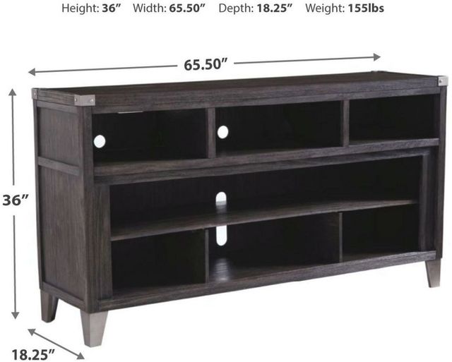 Signature Design by Ashley® Todoe Gray 65" TV Stand-1